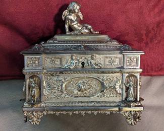 1814-1867 VIENNA 800 SILVER SUGAR CADDY