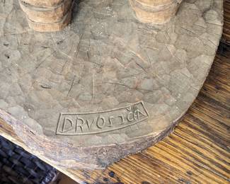 MARK ON BASE OF GERMAN STATUE