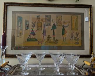GUILLERMO SILVA SANTAMARIA S/N COLOR LITHOGRAPH