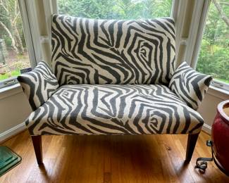 Lee Industries Animal Print Settee