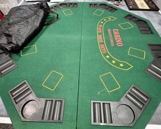 Poker table cover
