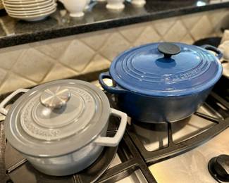 Martha Stewart and Le Creuset enamel cookware