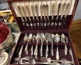 Silver Plate Flatware