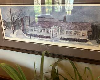 Edinboro Dinor Lithograph