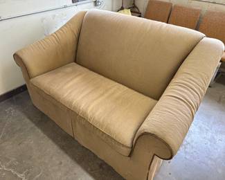 Oversized Rolled Arm Chair