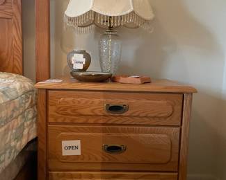 Solid Wood Nightstand