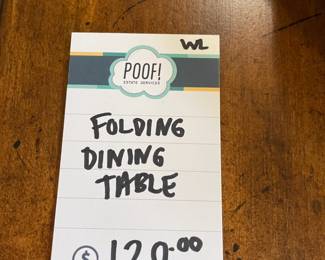 Folding Dining Table