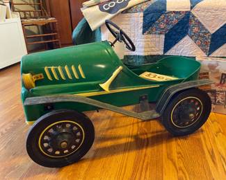 Antique Garton Tin Pedal Car