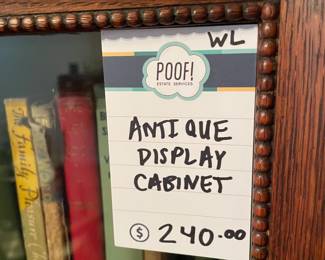 Antique Display Cabinet