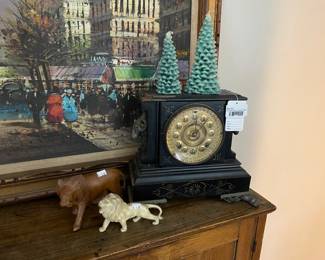 Vintage Asonia Table Clock,