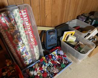 Christmas Wrapping Supplies
