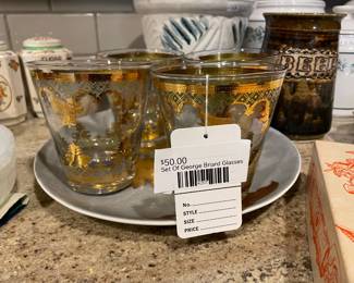 Set Of George Briard Glasses