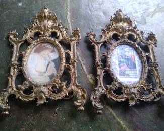 Antique victorian matching frames