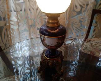 French Italian hand painted pottery x
Gwtw lamp signed