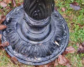 Victorian cast iron bistro table base