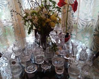 Lalique baccarat waterford mcm art glass
