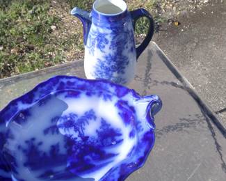 Flow blue