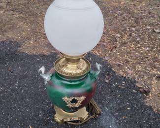 Metal Base gwtw lamp