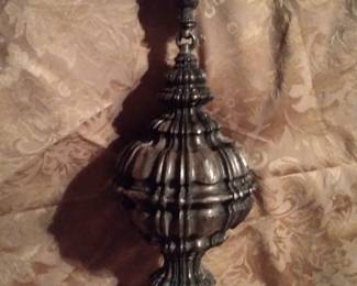 Antique Victorian hanging bronze censor