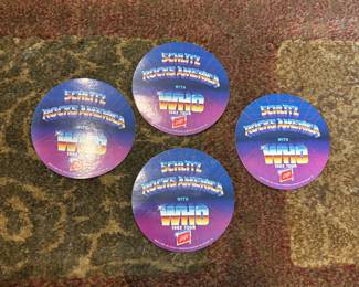 Stickers from THE WHO Concert