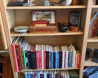 Books and decor