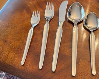 5 piece place setting MCM flatware
