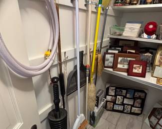 Frames, cleaning supplies etc.