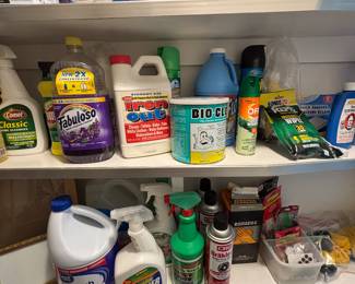Cleaning supplies