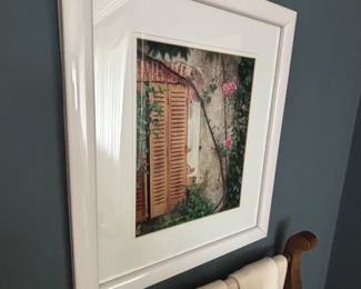 Framed wall art