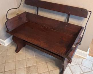 Buggy seat bench