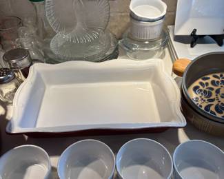 Bakeware and ramekins