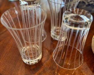 Crystal glassware