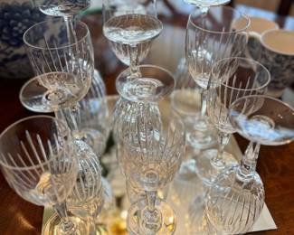 Lenox “Clarity” water and wine glasses