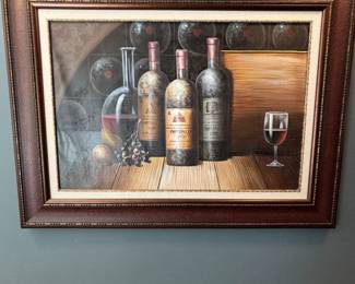 Framed wall decor