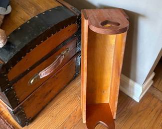 Storage wood crate