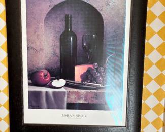 Framed wall art