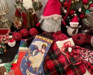 Stockings and Father chritmas