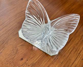 Waterford crystal butterfly