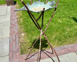 Outdoor art all metal