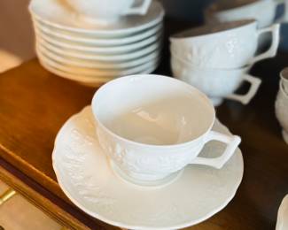 Limoge cups and saucers