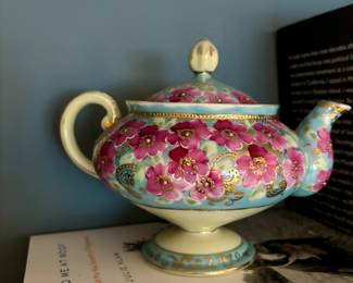 Porcelain teapot