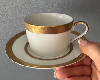 Faberge "Agatha" cup and saucer service for 12