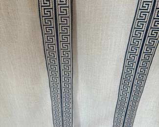 Drapery panels x 4