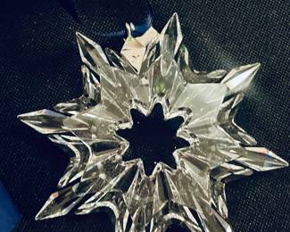 Swarovki snowflake ornament