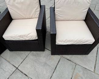 Woven chairs