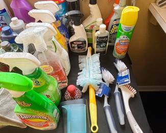 Cleaning supplies