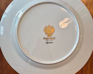 Faberge "Agatha" dinner plate service for 12