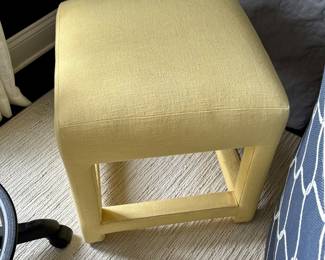 Upholstered ottoman