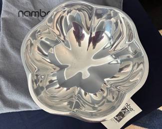 Nambe with tag and bag
