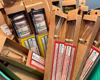 Glass straws and carry bags